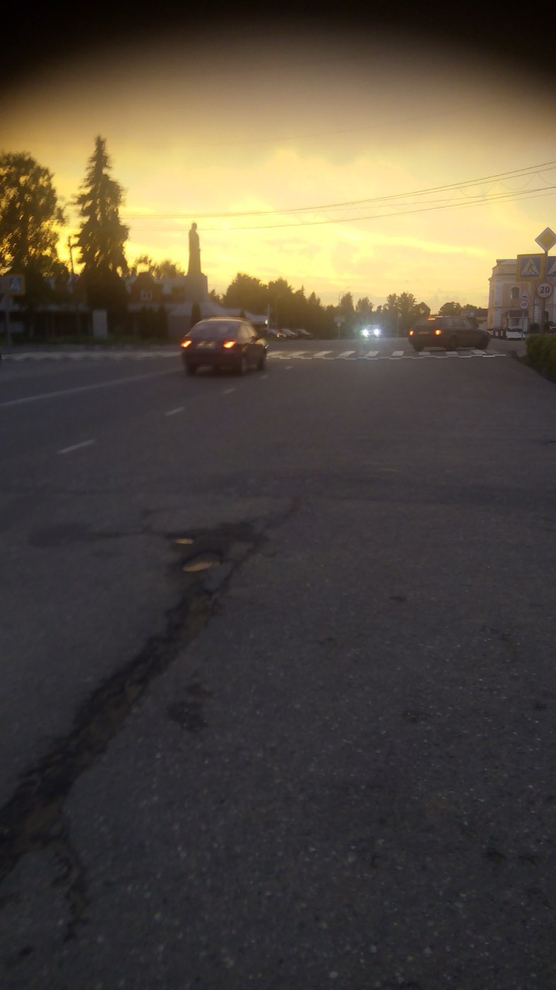 Закат над Кашином